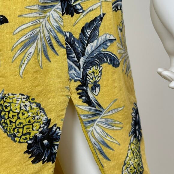 Majorelle Pineapple Dress Backless Tropical Vacation Resort Beach Fruit Medium - Picture 14 of 15